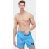 Pánske stredné plavecké šortky so sťahovacou šnúrkou KM0KM00819 CY0 sv. modrá - Calvin Klein