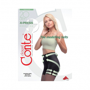 Dámske modelujúce pančuchové nohavice X-Press 20 deň - Conte