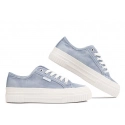 Dámske športové topánky LCW-2402-2118LS svetlomodrá s bielou - Lee Cooper