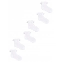 Dievčenské ponožky s volánikom 3Pack SKL-0009G-0100 biele - Yoclub