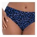 Dámsky spodný diel plaviek Style Bruna Bottom 8787-0 389 Kráľovská modrá s čiernou - Anita RosaFaia