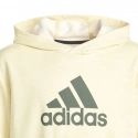 Detská mikina Badge of Sport Hoodie Jr. HN8469 žltá - Adidas