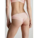 Dámske nohavičky brazilky 000QF5152E 2NT svetlo ružová - Calvin Klein