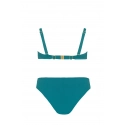 Dámske dvojdielne plavky S940V1MS4 Mystic 4 zelené - Self