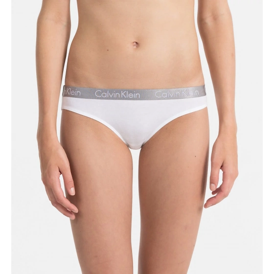 Dámske nohavičky QD3540E-100 biele - Calvin Klein