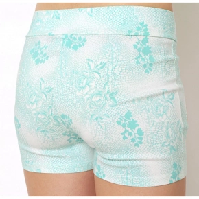 Dámske bavlnené šortky SS-S711 mint - BLACK&FISH
