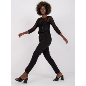 Dámske nohavice SP 13926 čierna - Rosa Rossa