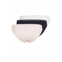 Dámske nohavičky 3Pack UW0UW05284 0VR čierne/biele/zv. ružové - Tommy Hilfiger