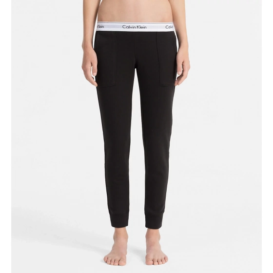 Dámske tepláky QS5716E-001 čierna - Calvin Klein