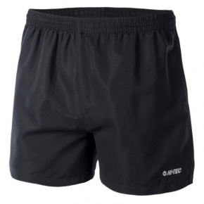 Pánske šortky matné M 92800304100 čierne - Hi-tec