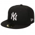 ŠPORT Šiltovka New York Yankees MLB Basic Cap 10003436 Čierna vzor - New Era