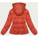 Dámska zimná prešívaná bunda (15200) koralová - Goodlooking