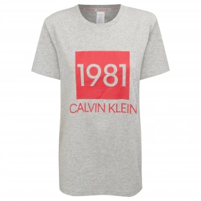 Dámské Tričko s krátkým rukávem QS6343E-020 - Calvin Klein