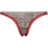 Nohavičky D3447E-DTZ šedočervená - Calvin Klein