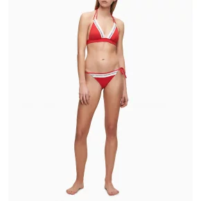 Spodný diel plaviek KW0KW00931-XBG červená - Calvin Klein