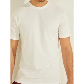 Pánske tričko U1YA15JR06K - SCFY krémová - Guess