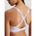 Dámska podprsenka LGHTLY LINED BRALETTE 000QF7797E LL0 lila - Calvin Klein