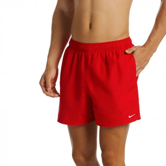 Pánske plavecké šortky NESSA560 614 Červená - Nike