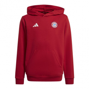 Detská mikina Bayern Mníchov Jr IT4134 červená - Adidas