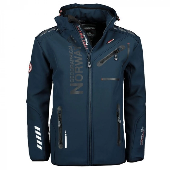 Unisex Softshellová bunda Royaute WY2005HGN Tmavomodrá - Geographical Norway