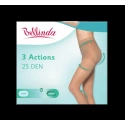 Dámske formujúce pančuchové nohavice 3 ACTIONS 25 deň Čierna - BELLINDA