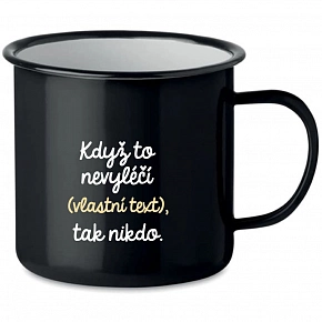 Personalizovaný retro plecháček - když to nezvládne … tak nikdo Personalizovaný retro plecháček - když to nezvládne … tak nikdo