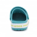 Unisex pánske a dámske nazúvaky 11016-4ST Tyrkysová s žltou - Crocs