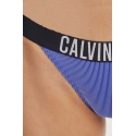 Dámske plavkové nohavičky KW0KW02611 C86 modré - Calvin Klein