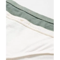 Dámske brazílske nohavičky 2 pack 163337 1A223 - 75910 - zelená/biela - Emporio Armani