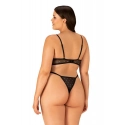 Elegantné body Tiene teddy 2XL/3XL - Obsessive
