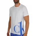 Pánske tričko NM1904E - C66 Kráľovská modrá - Calvin Klein