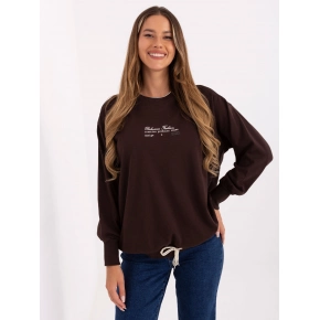 Dámska blúzka RV BL A870.45 tmavo hnedá - FPrice