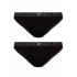 Dámske nohavičky 2PACK 163334 3F223 00020 čierne - Emporio Armani