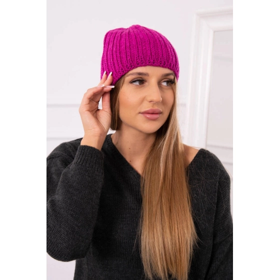 Dámska čiapka Rebeka K345 fuchsiová - Oliwier