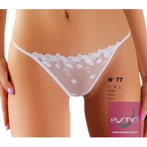 Dámske tangá N.77 Biela - Ewana