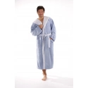 Župan unisex Tampa DUO 3959 5251 Svetlomodrá s modrou - Vestis