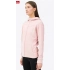 Dámska mikina W NOSH4-PLD352 20S ružová - 4F