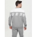 Pánska mikina Z2BQ01KBCK2 CGYH sivá/ecru - Guess