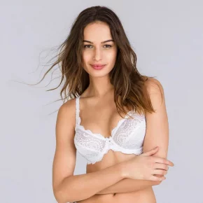 Dámska podprsenka FLOWER ELEGANCE PX005832 Biela - PLAYTEX