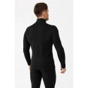 Pánska mikina Merino Active Zip 250 čierna - Rough Radical