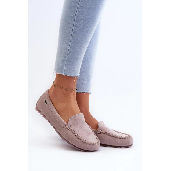 Dámské mokasíny DF937 Lila - Step in style