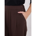 Dámske nohavice SP FL8557.46 Tmavo hnedá - FPrice
