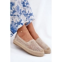 Dámske espadrilky 17392 béžové - Vincenza
