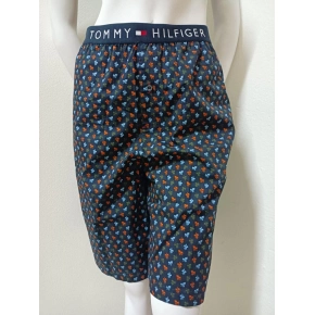 Pánske šortky na spanie UM0UM02394 - 0G1 - Tmavomodrá - Tommy Hilfiger