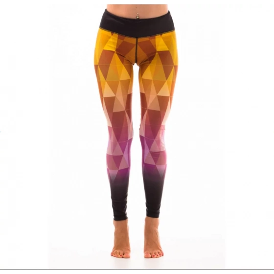 Dámske fitness legíny Six Deuce Nefertari SD-3850-YEPI - Litex