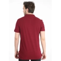 Pánske polo tričko JFTPOLO10 vínová - John Frank