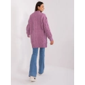 Dámske svetrové šaty AT SW 2367 1.35P Fialová - FPrice