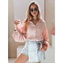 Koszula damska oversize muślinowa MUSLINEA różowa FashionStreet DY0477