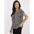 Blúzka D73771M11171B čierno-biela - Sublevel