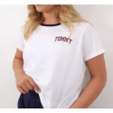 Dámske pyžamo League UW0UW03217 - 0SR - Biela - Tommy Hilfiger